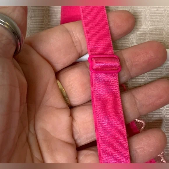 Torrid Pink Underwire Bra with Lace Detailing - Picture 6 of 9